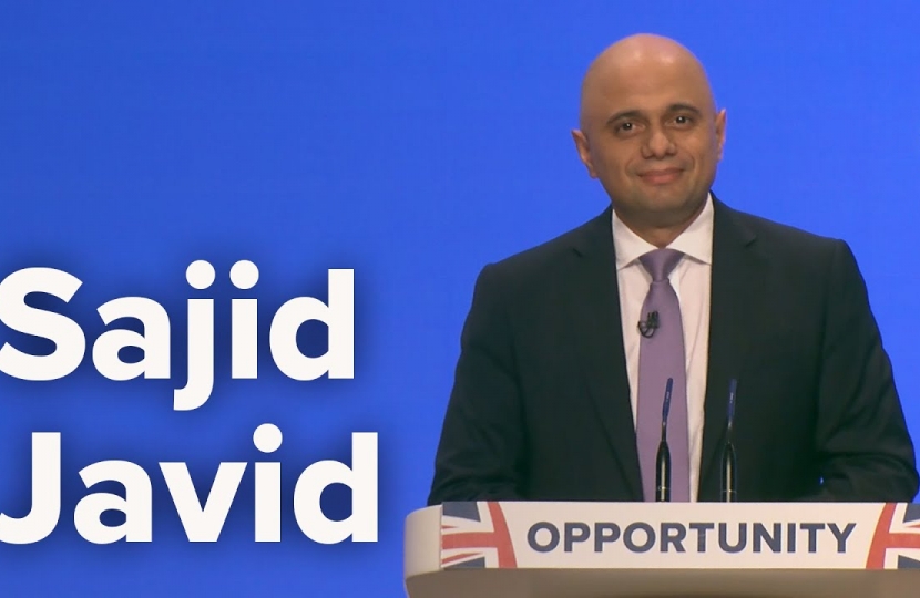 Sajid Javid MP