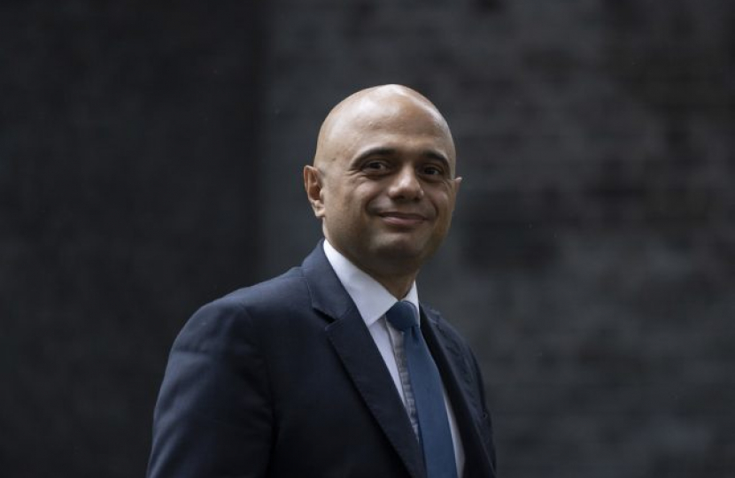 Sajid Javid MP.