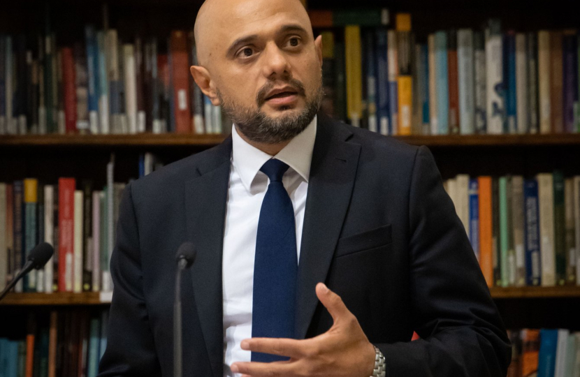 Sajid Javid MP